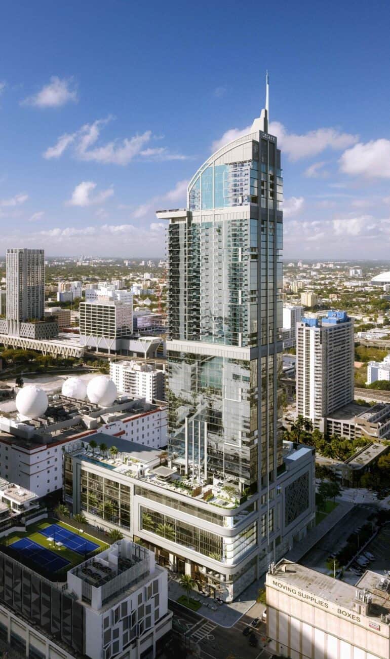 Miami Worldcenter's First Residential Tower Tops Off - Multi-Housing News